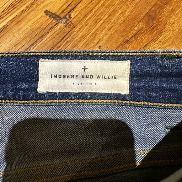 Imogene + Willie Women’s Elizabeth Denim Jeans High Rise Cotton Stretch - Picture 4 of 12